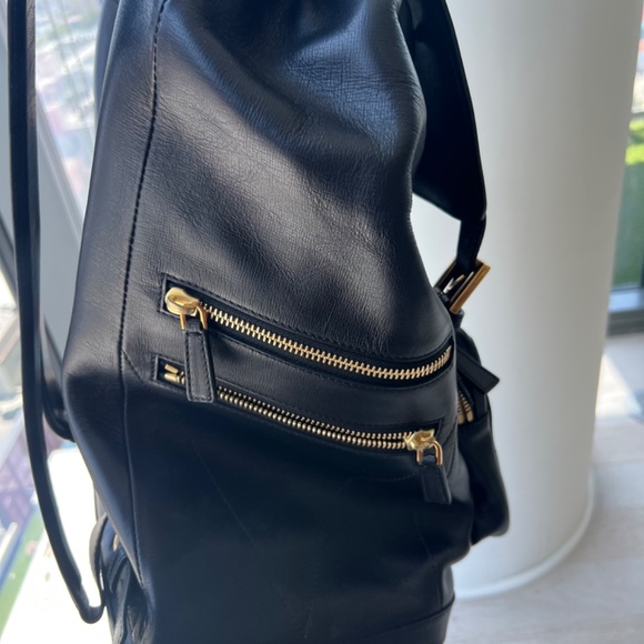 Luxury Vinceo Milano Leather Backpack